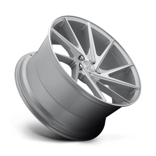 Niche M162 INVERT Gloss Silver Machined 20x10.5 +45 5x114.3mm 72.6mm - Wheelwiz