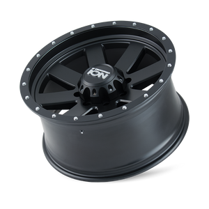 ION 134 Matte black 17x8.5 +6 5x127mm 83.82mm - Wheelwiz