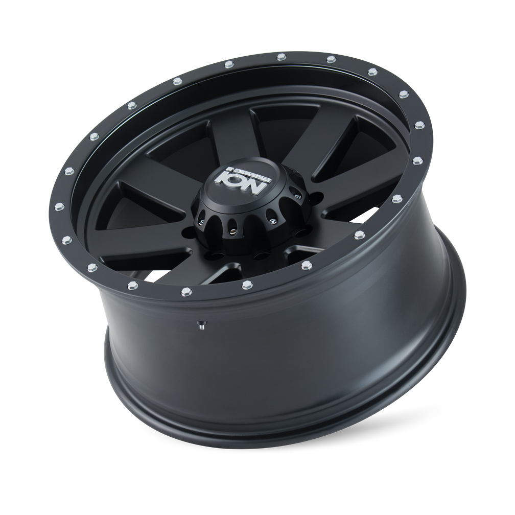 ION 134 Matte black 17x8.5 -6 5x139.7mm 108mm - WheelWiz