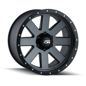 ION 134 Matte gunmetal 20x9 +18 8x165.1mm 130.8mm - Wheelwiz