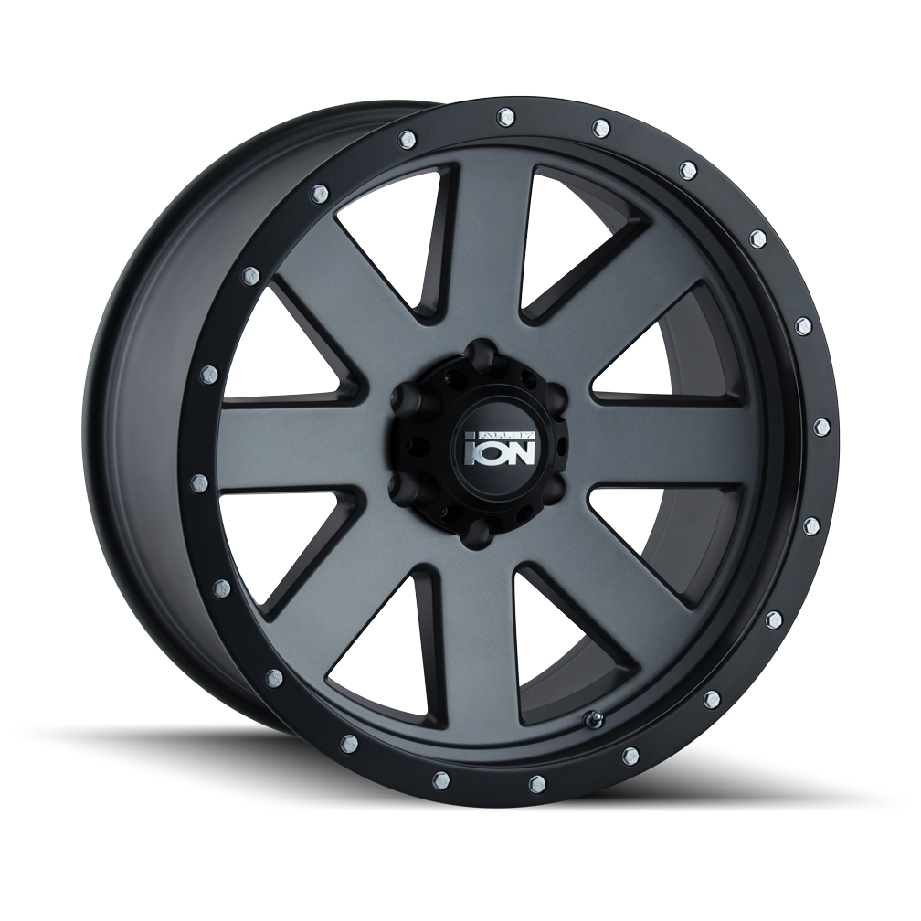 ION 134 Matte gunmetal 20x9 0 8x180mm 124.1mm - WheelWiz