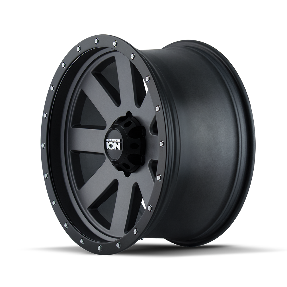 ION 134 Matte gunmetal 18x9 +18 6x135mm 87mm - Wheelwiz