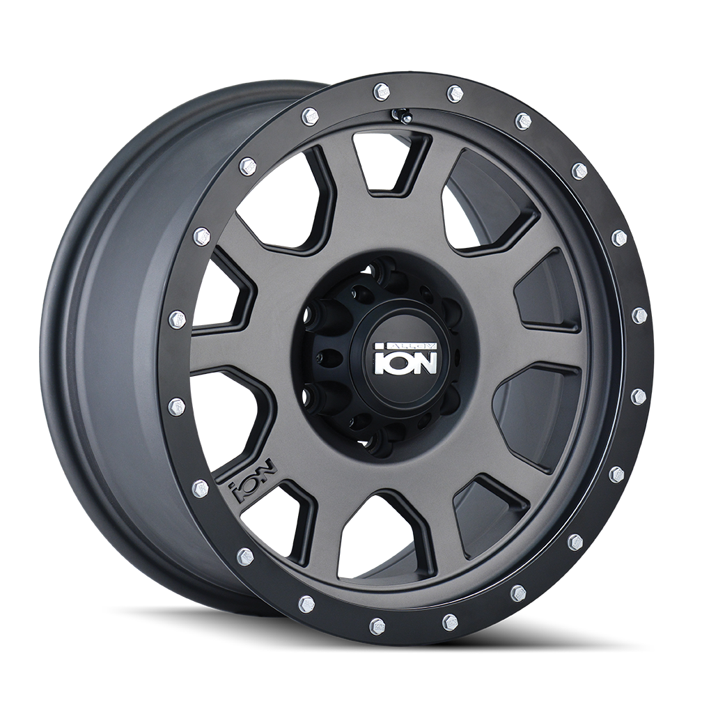ION 135 Satin gunmetal 18x9 0 5x127mm 83.82mm - WheelWiz