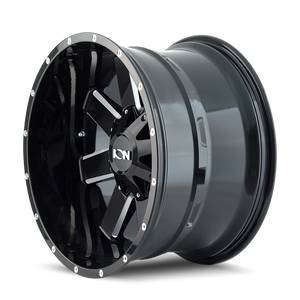 ION 141 Gloss black milled 20x9 0 8x165.1mm 130.8mm - Wheelwiz