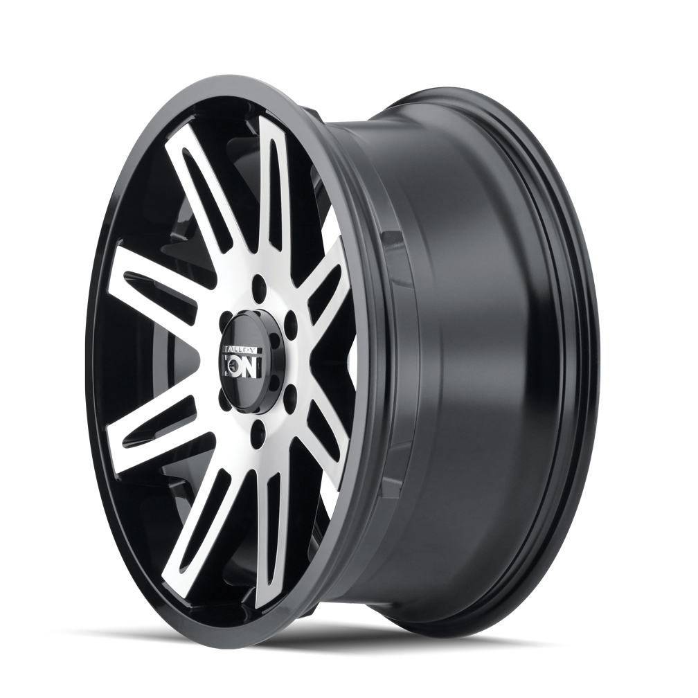 ION 142 Satin black machined 17x9 -12 5x127mm 78.1mm - Wheelwiz