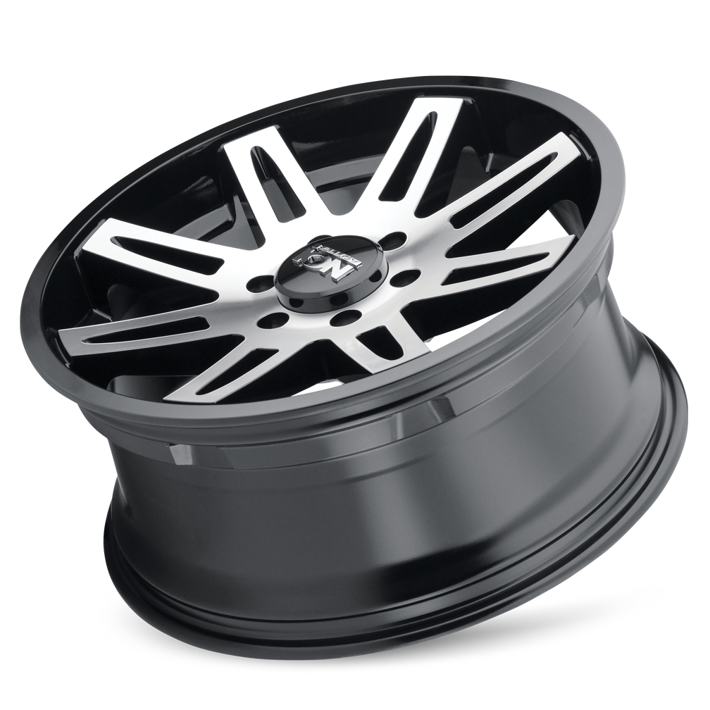 ION 142 Satin black machined 17x9 -12 8x170mm 130.8mm - Wheelwiz