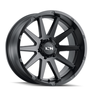 ION 143 Matte black 17x9 -12 8x165.1mm 125.2mm - Wheelwiz