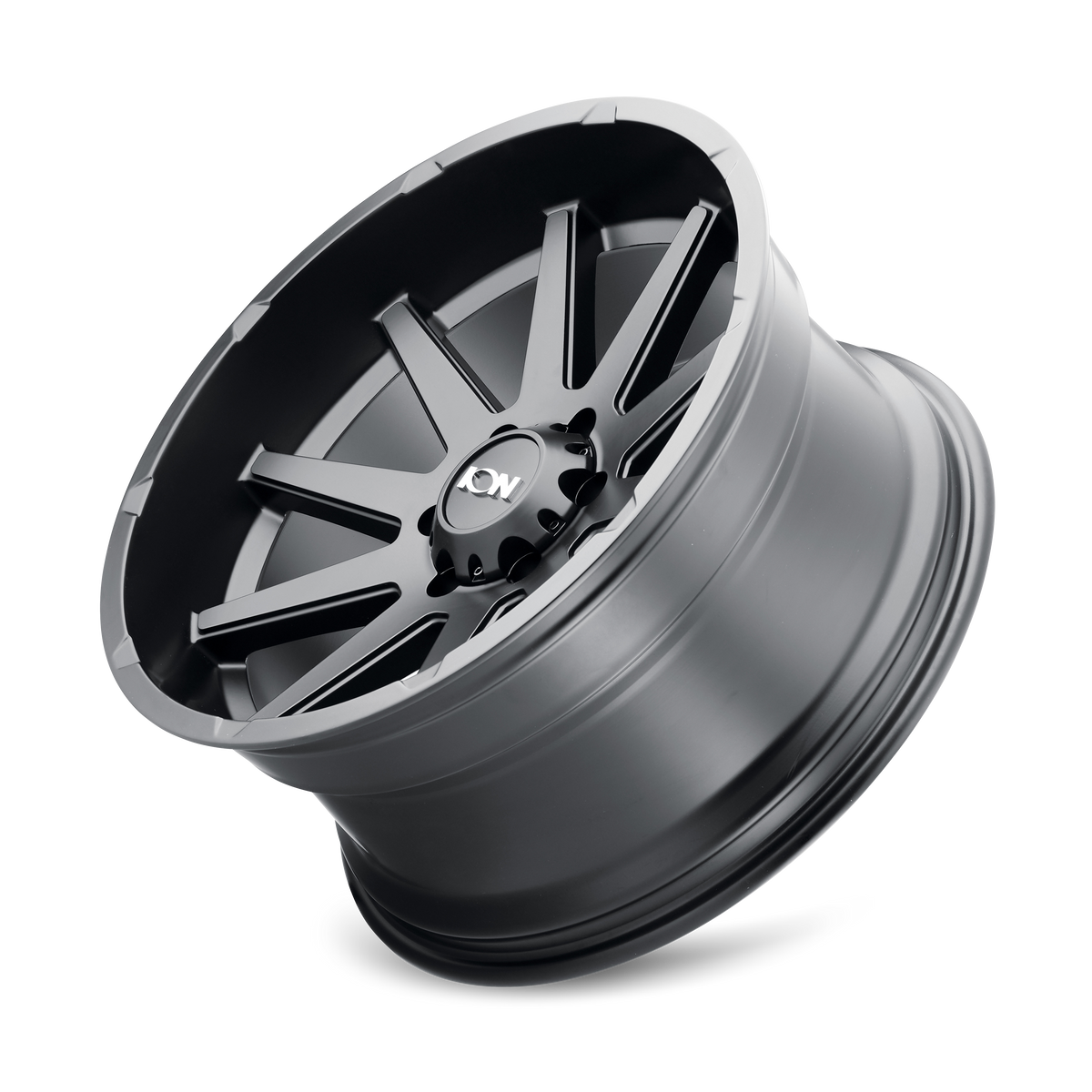 ION 143 Matte black 17x9 -12 8x170mm 125.2mm - Wheelwiz