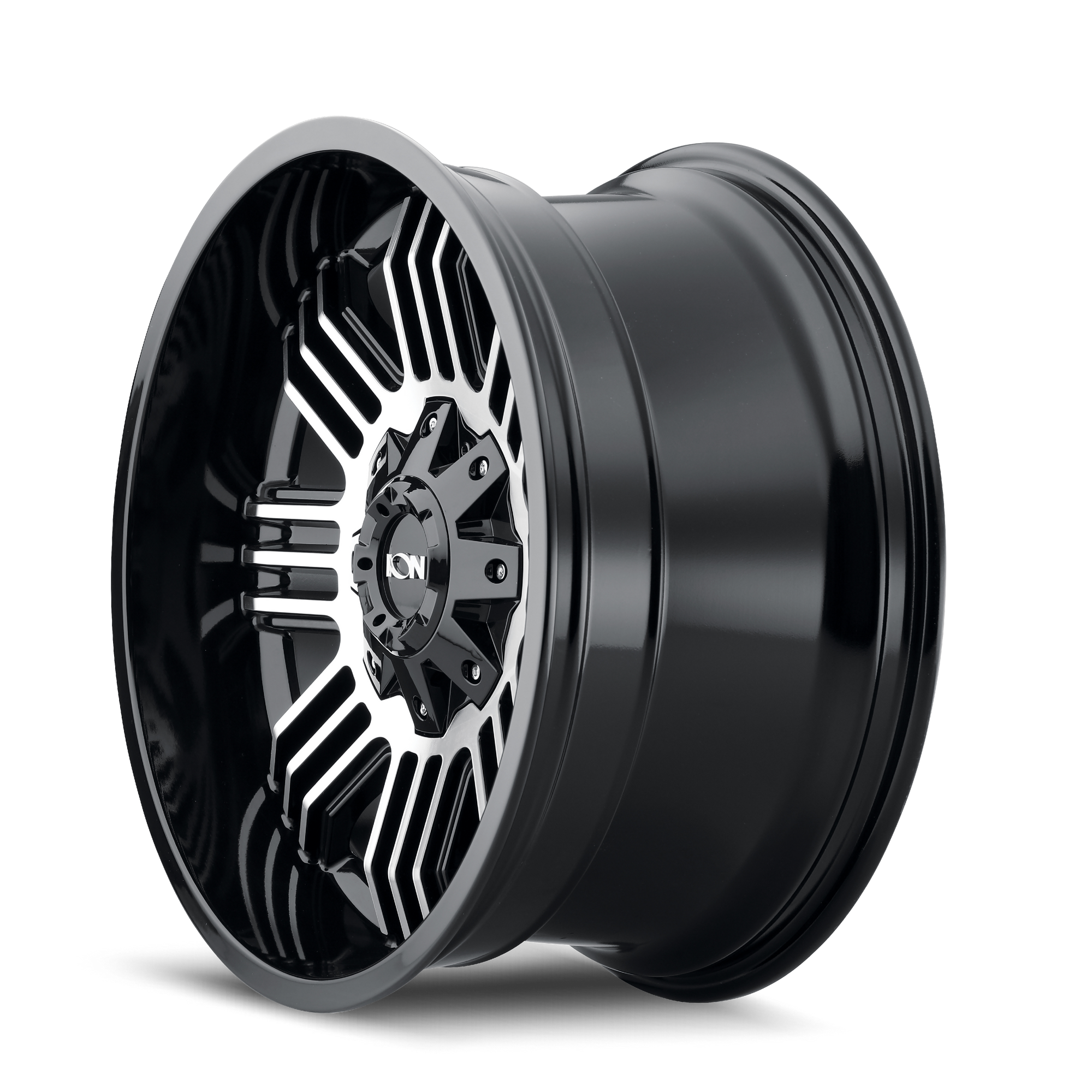 ION 144 Satin black machined 17x9 -12 6x135|6x139.7mm 106mm