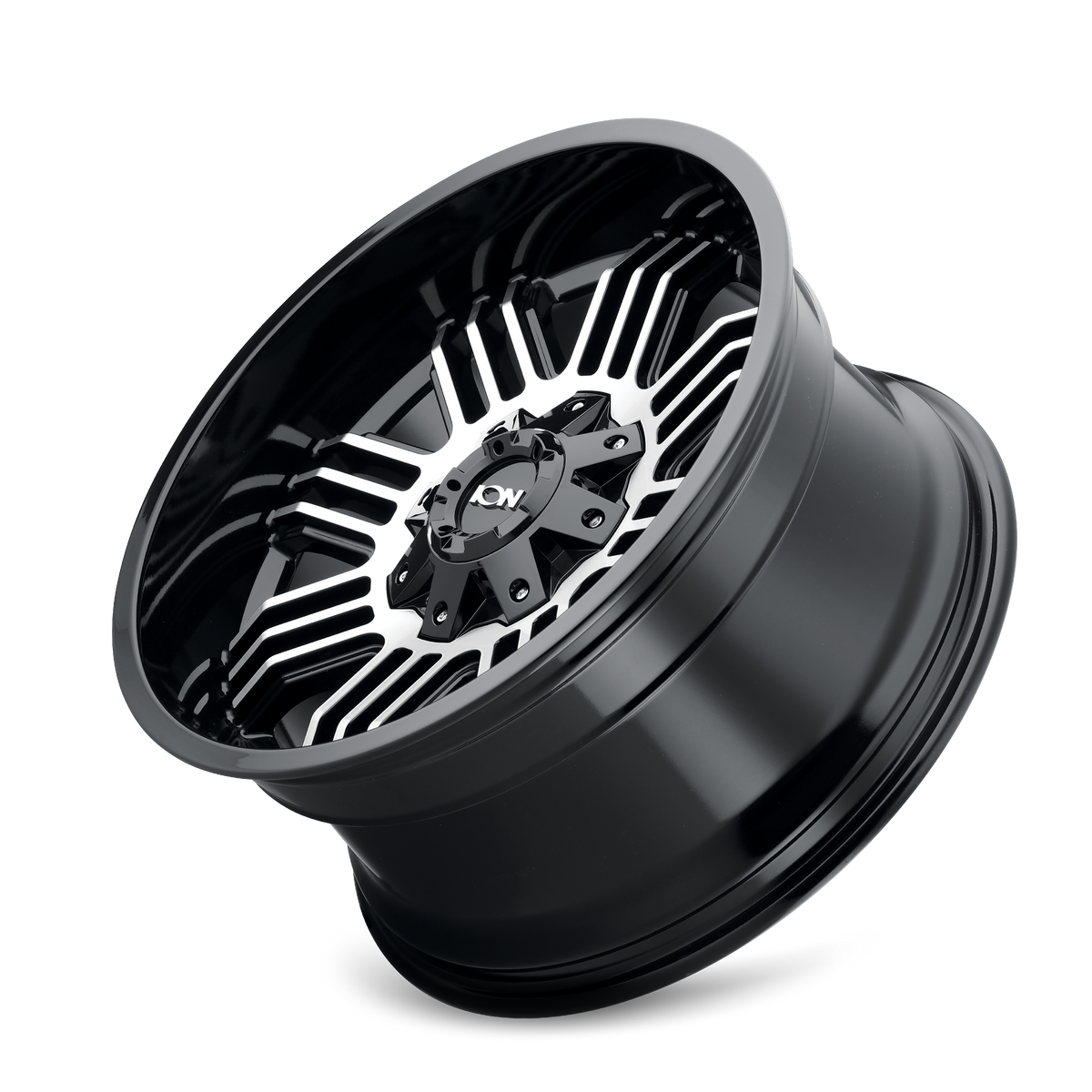 ION 144 Satin black machined 20x10 -19 6x135|6x139.7mm 106mm - Wheelwiz