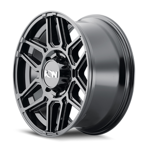 ION 146 Gloss black 17x9 0 5x127mm 78.1mm - Wheelwiz