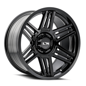 ION 147 Gloss black 17x9 0 8x165.1mm 125.2mm - Wheelwiz