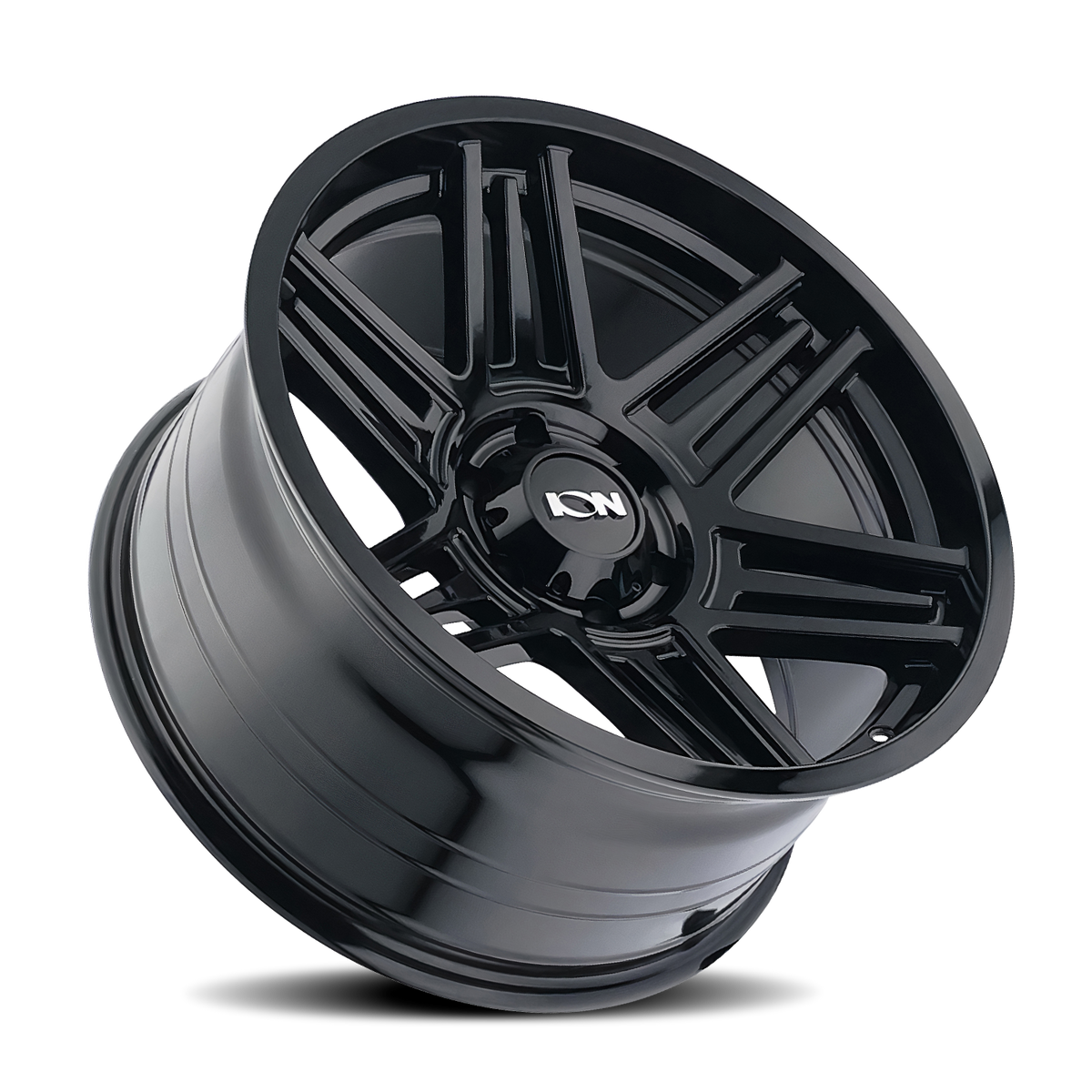 ION 147 Gloss black 20x10 -19 8x170mm 125.2mm - Wheelwiz