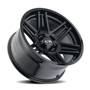 ION 147 Gloss black 20x10 -19 8x170mm 125.2mm - Wheelwiz