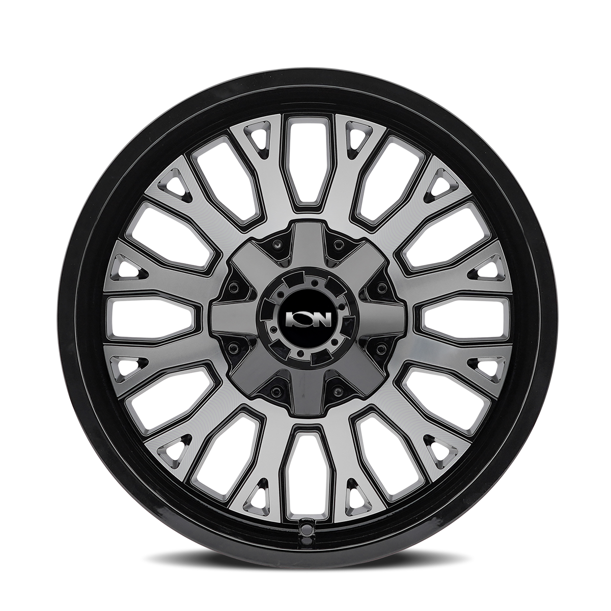 ION 152 Gloss black machined 20x9 0 6x135|6x139.7mm 106mm - Wheelwiz