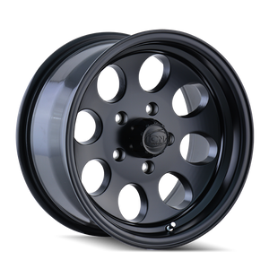 ION 171 Matte black 17x9 0 8x165.1mm 130.8mm - Wheelwiz
