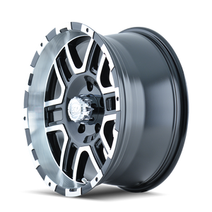 ION 179 Satin black machined 18x9 0 5x135mm 87mm - Wheelwiz