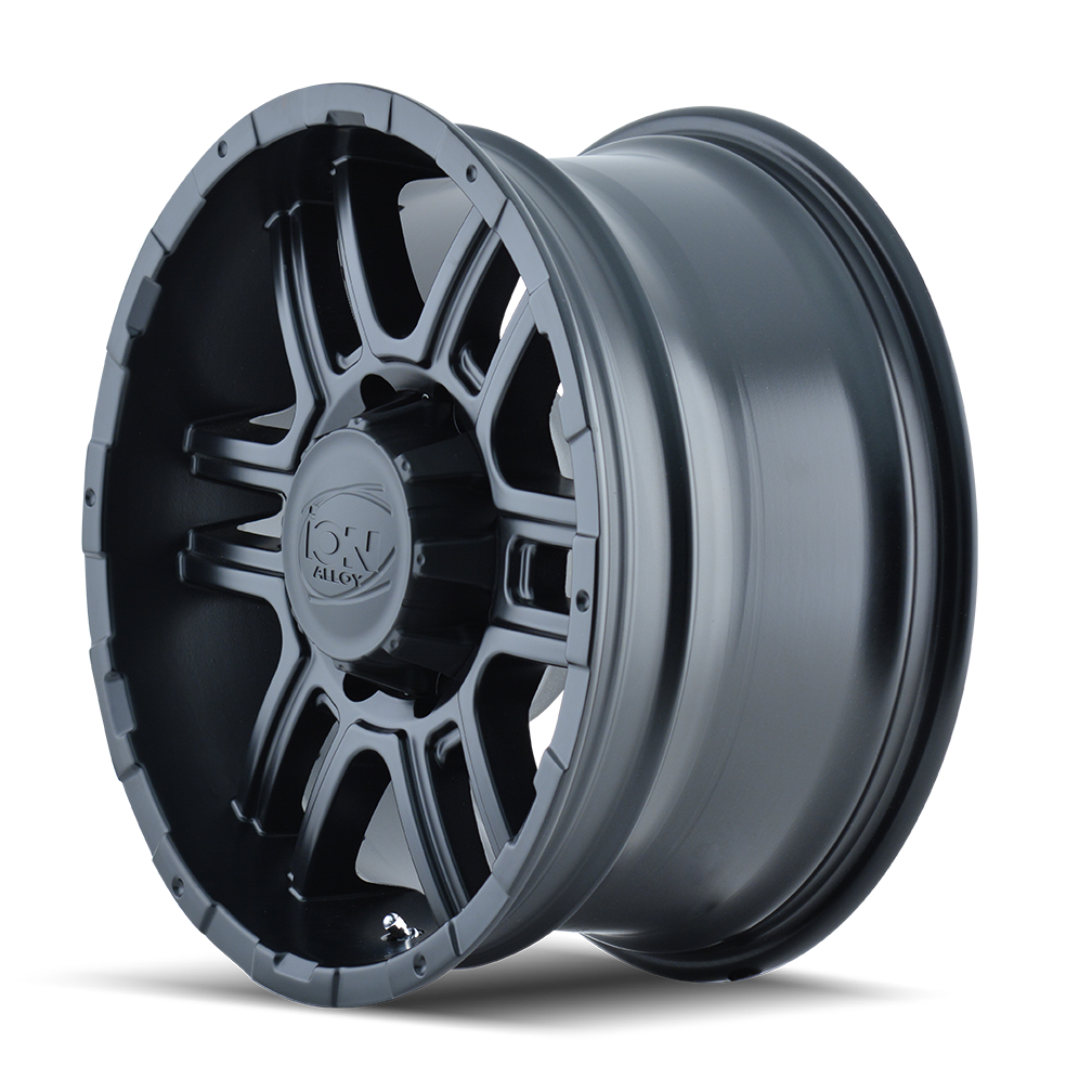 ION 179 Matte black 16x8 +10 8x170mm 130.8mm - Wheelwiz