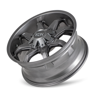 ION 181 Gloss graphite 20x9 +18 8x165.1|8x170mm 130.8mm - Wheelwiz