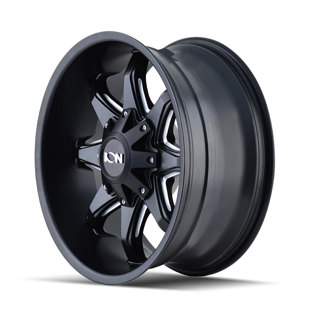 ION 181 Satin black milled 18x9 +18 6x135|6x139.7mm 106mm - Wheelwiz