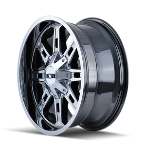 ION 184 Chrome 17x9 +18 8x165.1|8x170mm 130.8mm - Wheelwiz