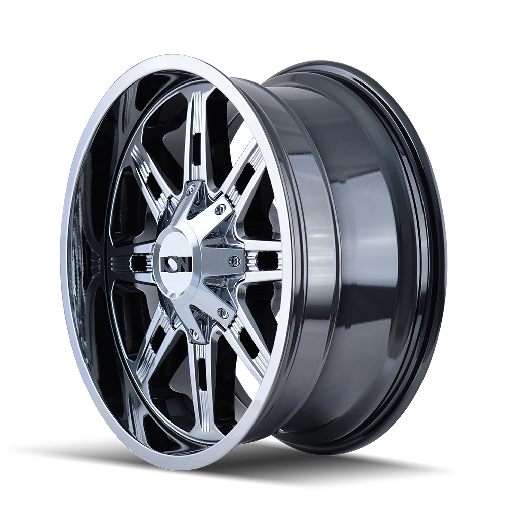 ION 184 Chrome 20x9 8x165.1,8x170mm 130.8mm - Wheelwiz