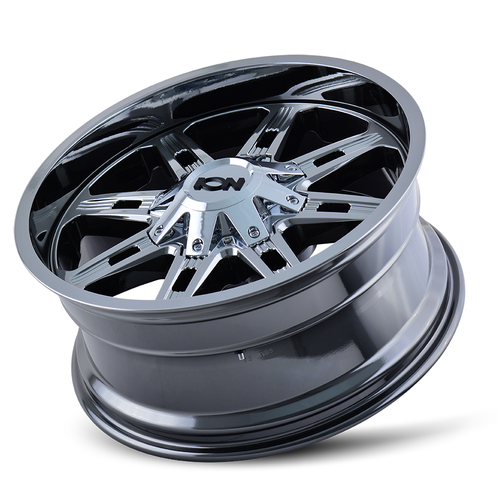 ION 184 Chrome 20x9 0 8x165.1|8x170mm 130.8mm - WheelWiz