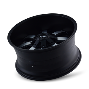 ION 189 Satin black machined 20x9 0 8x180mm 124.1mm