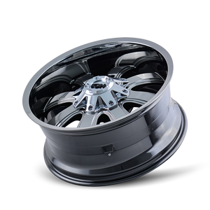 ION 189 Pvd chrome 20x9 +18 5x127|5x139.7mm 87mm - WheelWiz