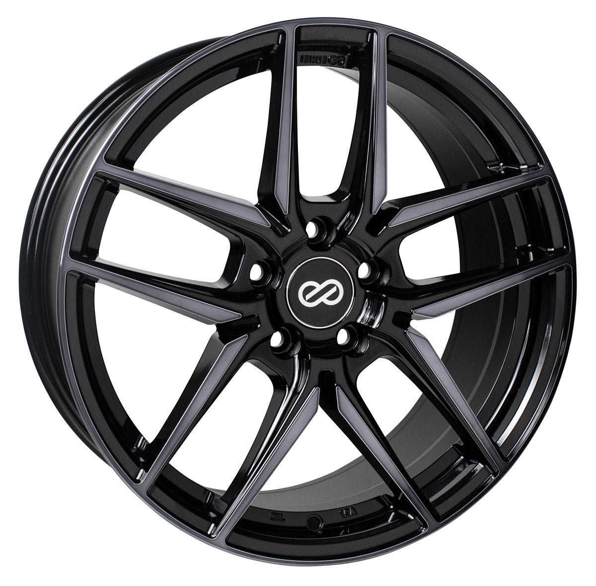 Enkei ICON Pearl Black 18x8 +40 5x108mm 72.6mm - WheelWiz