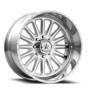 American Force F107 Idol SS Polished 24x12 -40 8x165.1mm 125mm - Wheelwiz