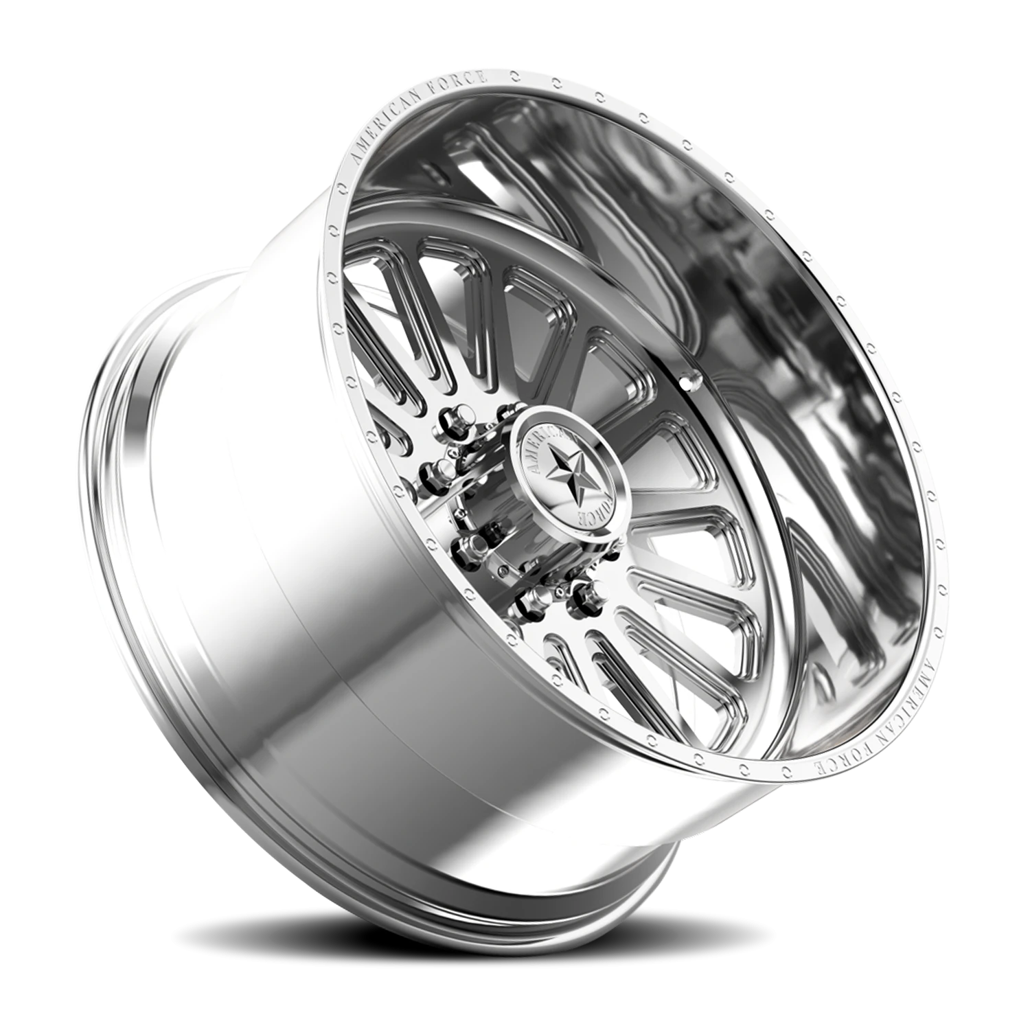 American Force F107 Idol SS Polished 26x12 -40 8x165.1mm 122mm - Wheelwiz