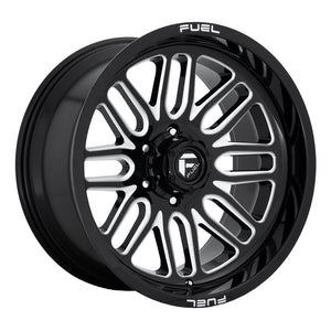 Fuel Offroad D662 IGNITE Gloss Black Milled 20x10 -18 8x165.1mm 125.1mm