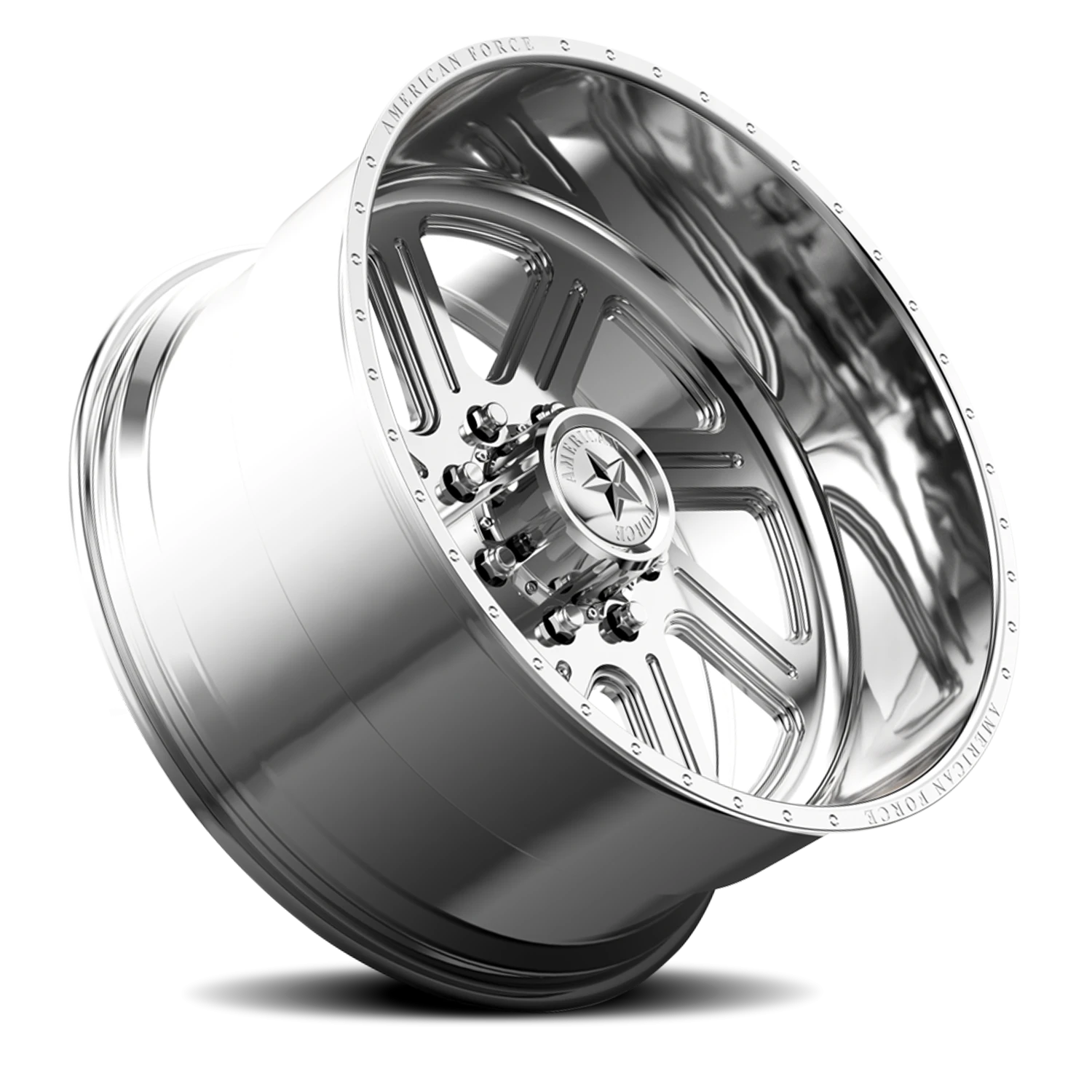 American Force G38 Ikon SS Polished 22x10 -25 5x150mm 110mm - Wheelwiz