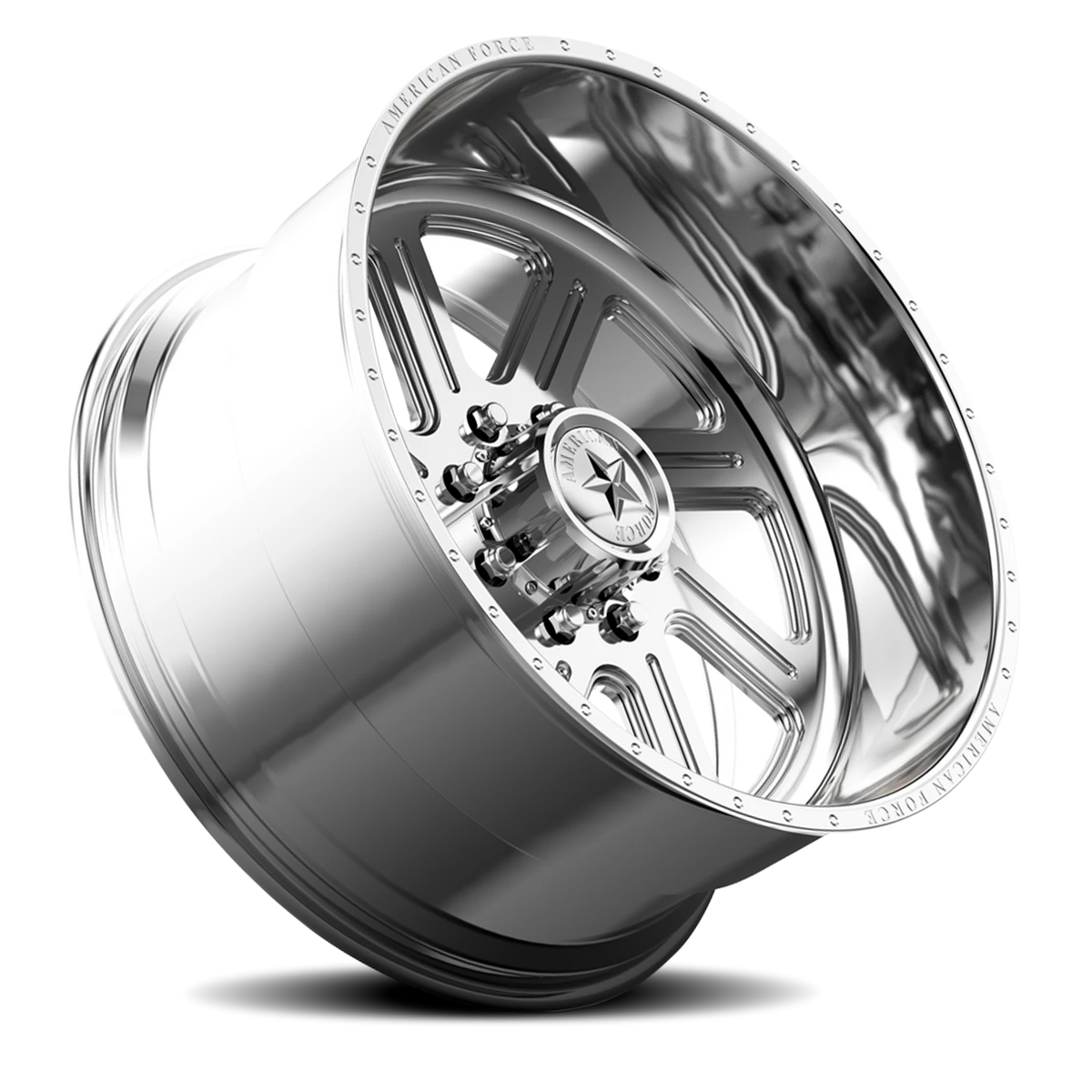 American Force G38 Ikon SS Polished 26x14 -73 6x139.7mm 106mm - Wheelwiz