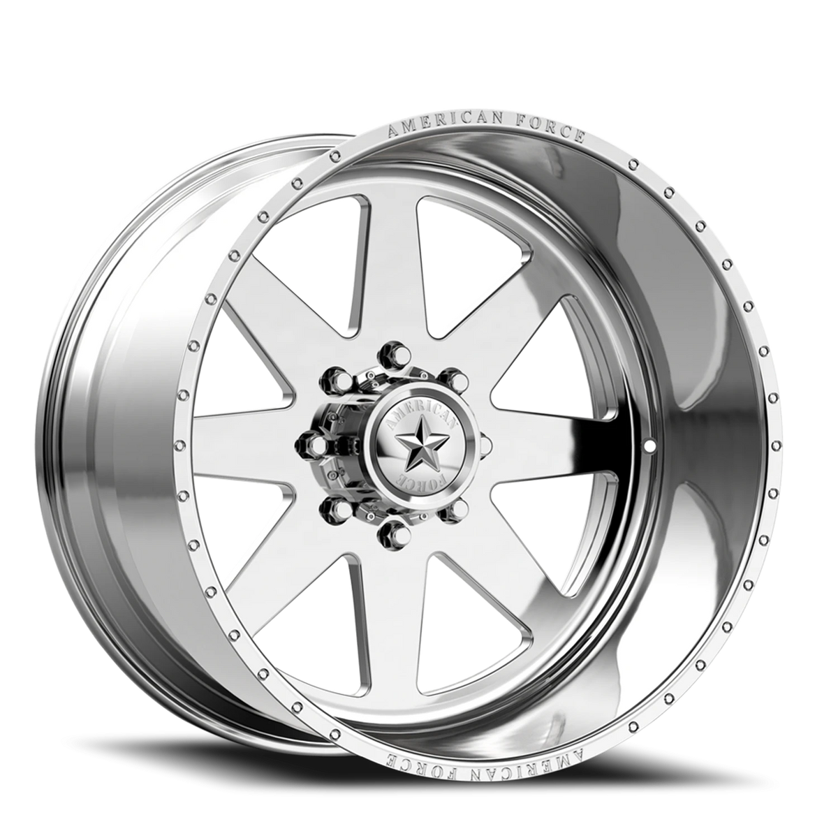 American Force 11 Independence SS Polished 24x11 0 6x135mm 87mm - Wheelwiz