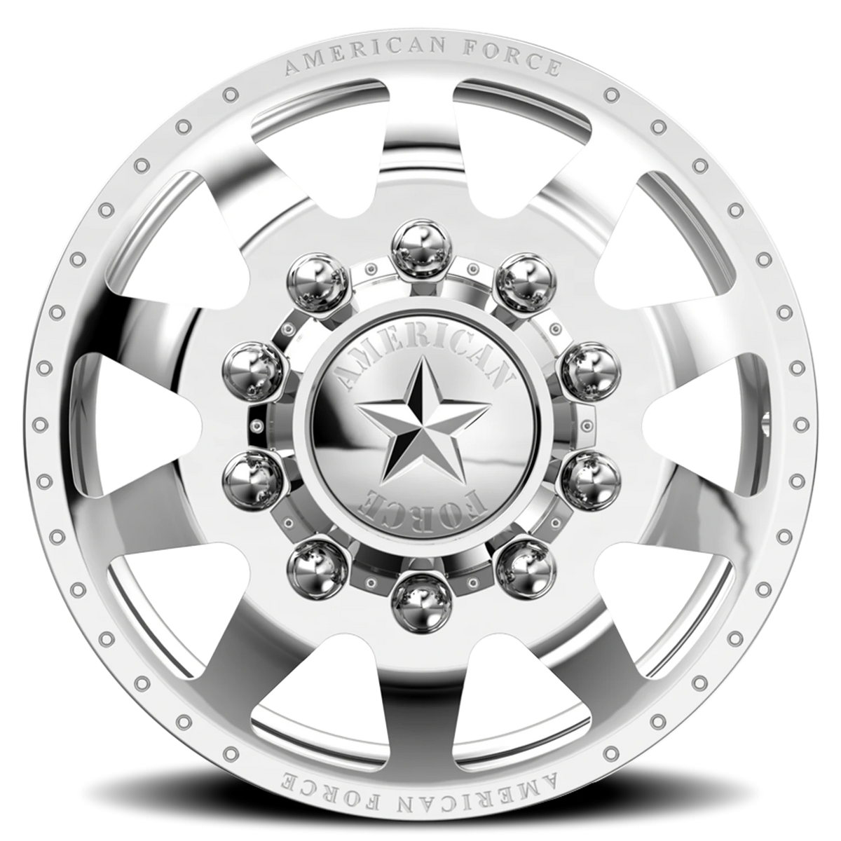 American Force 11 Independence DRW Polished 24x8.25 -145 8x165.1mm 117mm - Wheelwiz