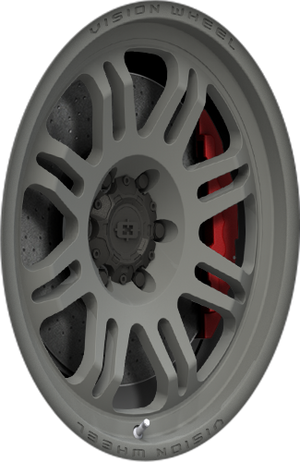 Vision Wheels 409 INFERNO 2023 Satin Grey 17x8.5 0 6x114.3mm 71.5mm