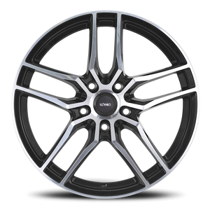 Konig Intention Gloss Black W/ Machined Face 17x8 +45 5x100mm 73.1mm - Wheelwiz
