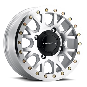 Vision Wheel GV8 Machined 15x6 +38 4x110mm 86mm - Wheelwiz