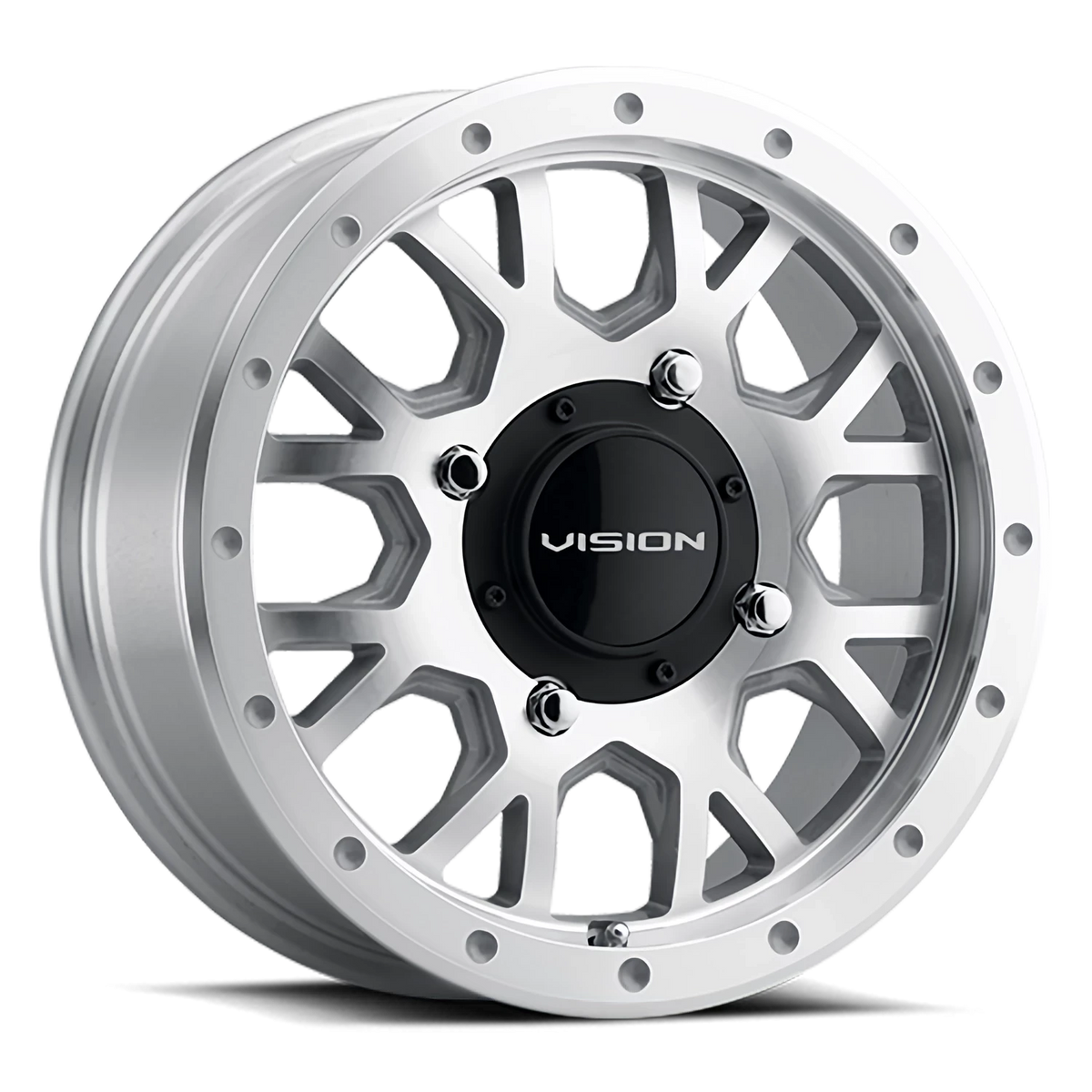 Vision Wheel GV8 Machined 15x6 +38 4x136mm 110.5mm - Wheelwiz