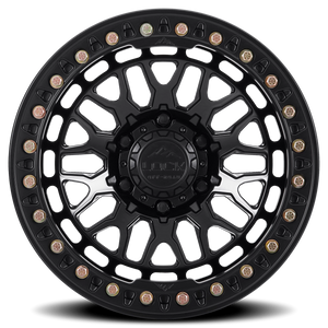 Lock Offroad Invader Forged Beadlock Matte Black 17x9 +25 5x127mm 71.5mm