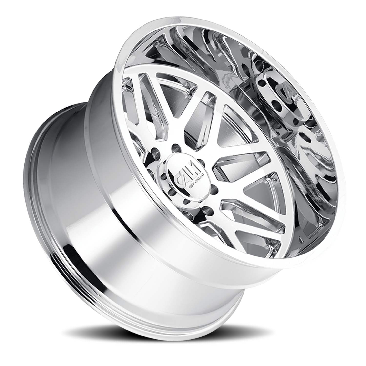 Cali Off-road INVADER Chrome 20x10 -25 6x139.7mm 106.1mm