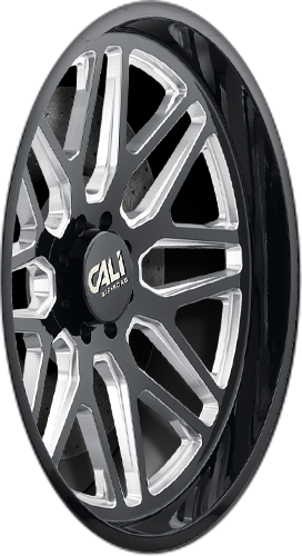 Cali Off-road INVADER Gloss black milled 20x10 -25 6x139.7mm 106.1mm