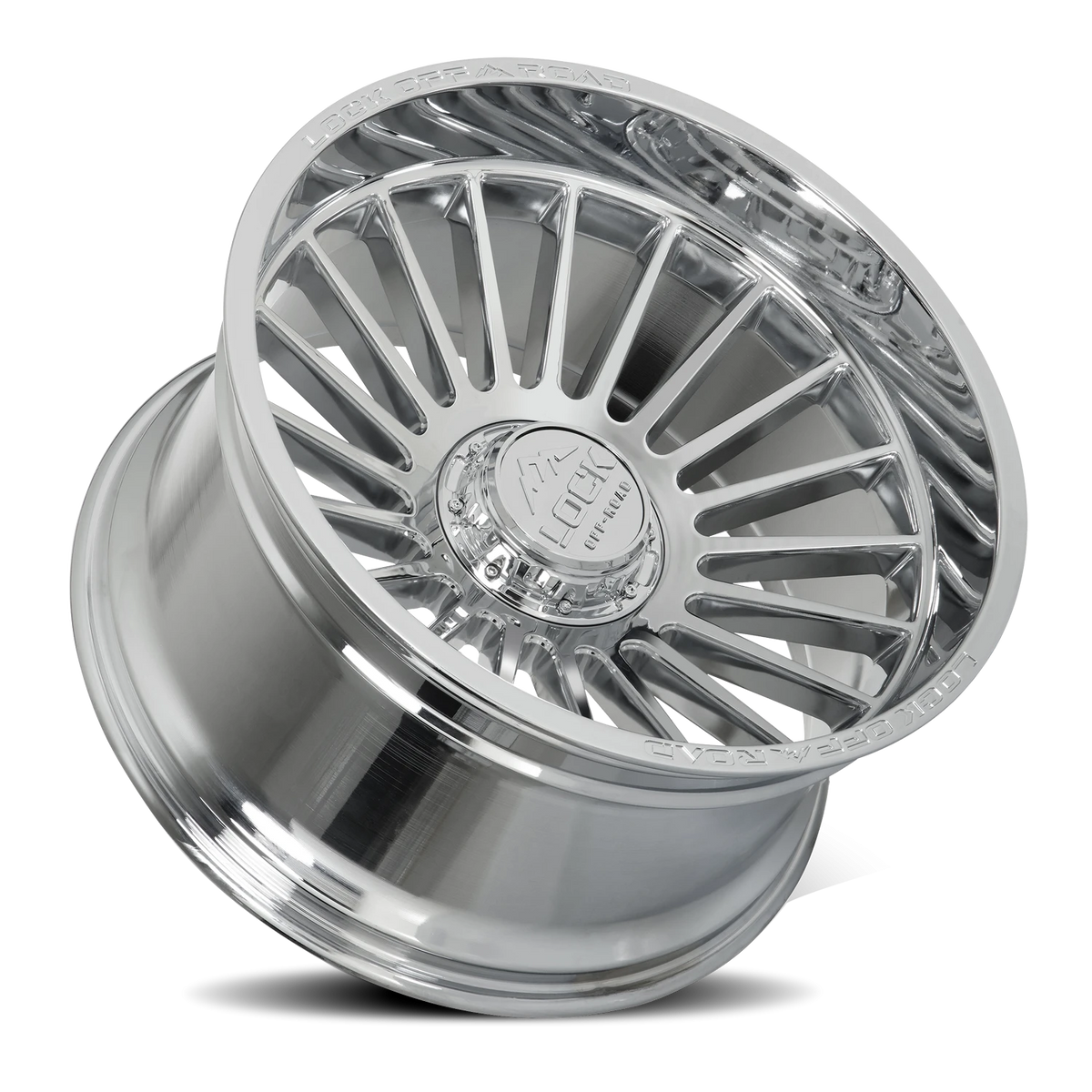 Lock Offroad Invasion Chrome 22x12 -44 5x127|5x139.7mm 87.1mm