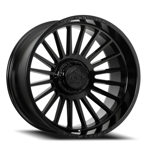 Lock Offroad Invasion Gloss Black 20x9 +1 8x165.1mm 125.2mm