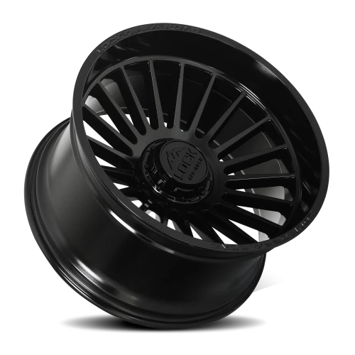Lock Offroad Invasion Gloss Black 22x12 -44 8x180mm 124.3mm - Wheelwiz