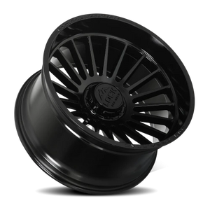 Lock Offroad Invasion Gloss Black 20x10 -18 8x180mm 124.3mm