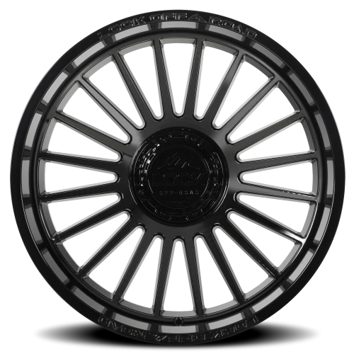 Lock Offroad Invasion Gloss Black 20x10 -18 8x180mm 124.3mm