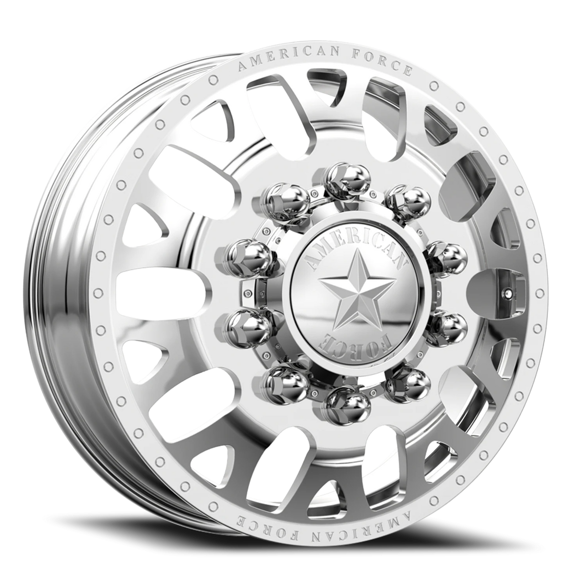 American Force J01 Pulse DRW Polished 24x8.25 +169 8x170mm 125mm - Wheelwiz